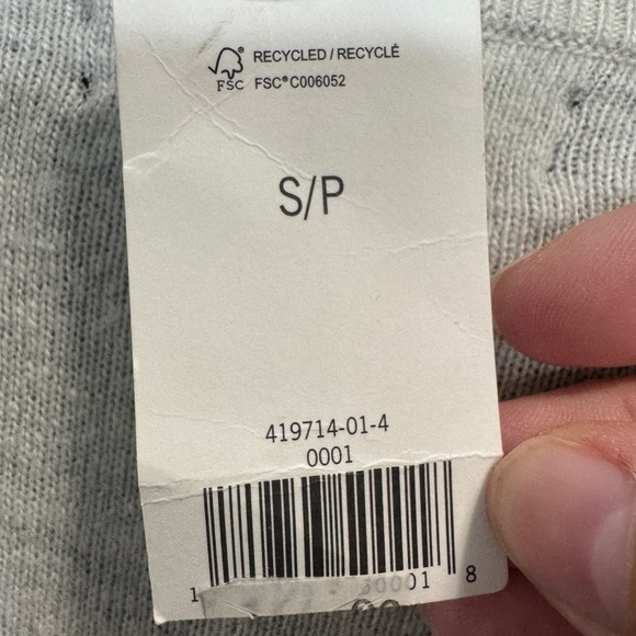 Banana Republic Long Bell Sleeve Dress Grey - Picture 6 of 11